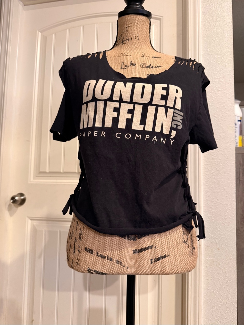 The Office Dunder Mifflin Reworked Grunge Tee – Medium